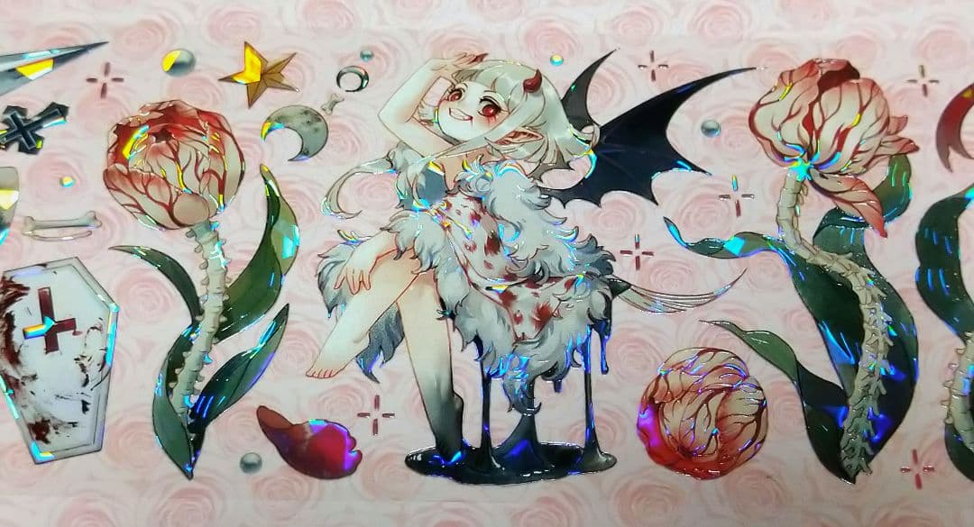 J658＃受害者名单(贝壳光)studiovi切り売り海外人物マステ女の子