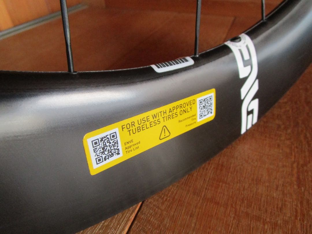 新品ENVE ENVE65 シマノ前後セット