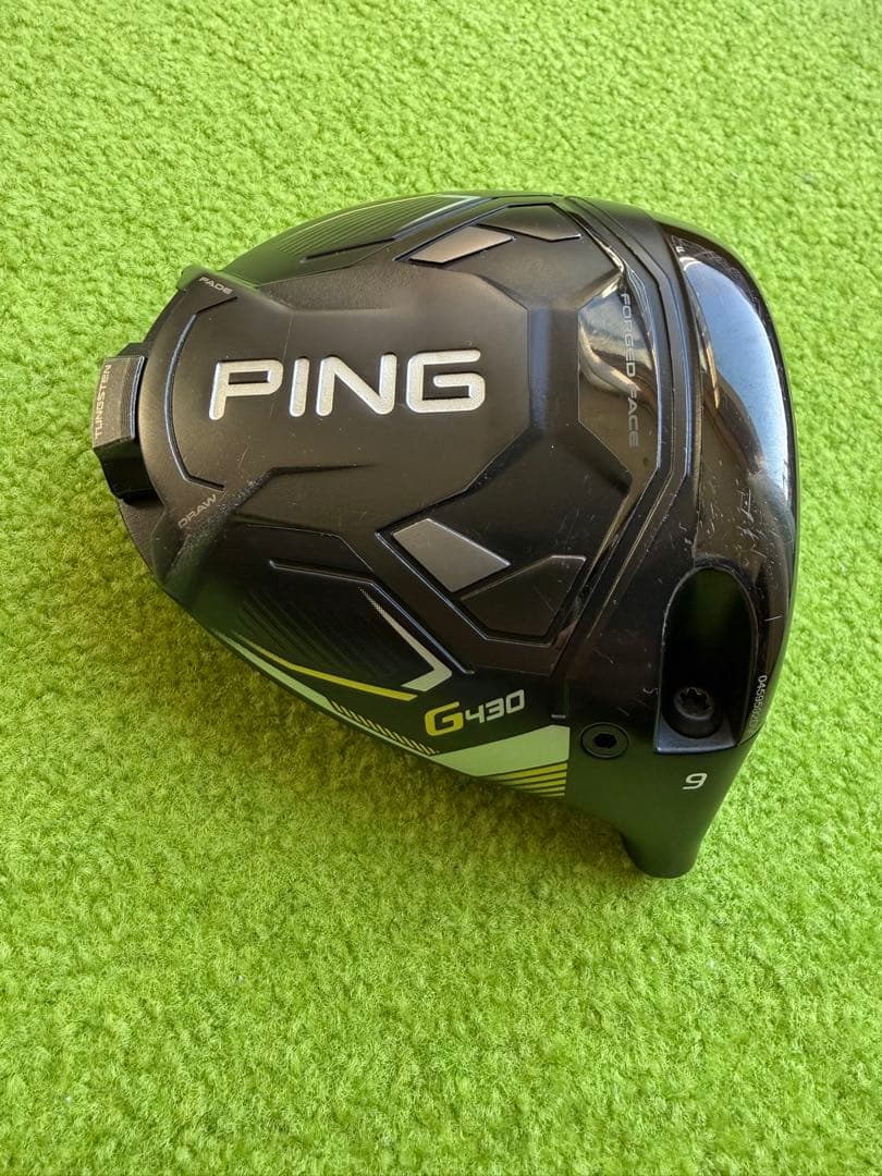 PING G430 LSTドライバー 9度 ヘッドのみ おまけ付き 美品
