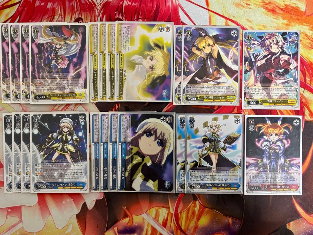 魔法少女リリカルなのは ヴァイスシュヴァルツ デッキパーツ60枚