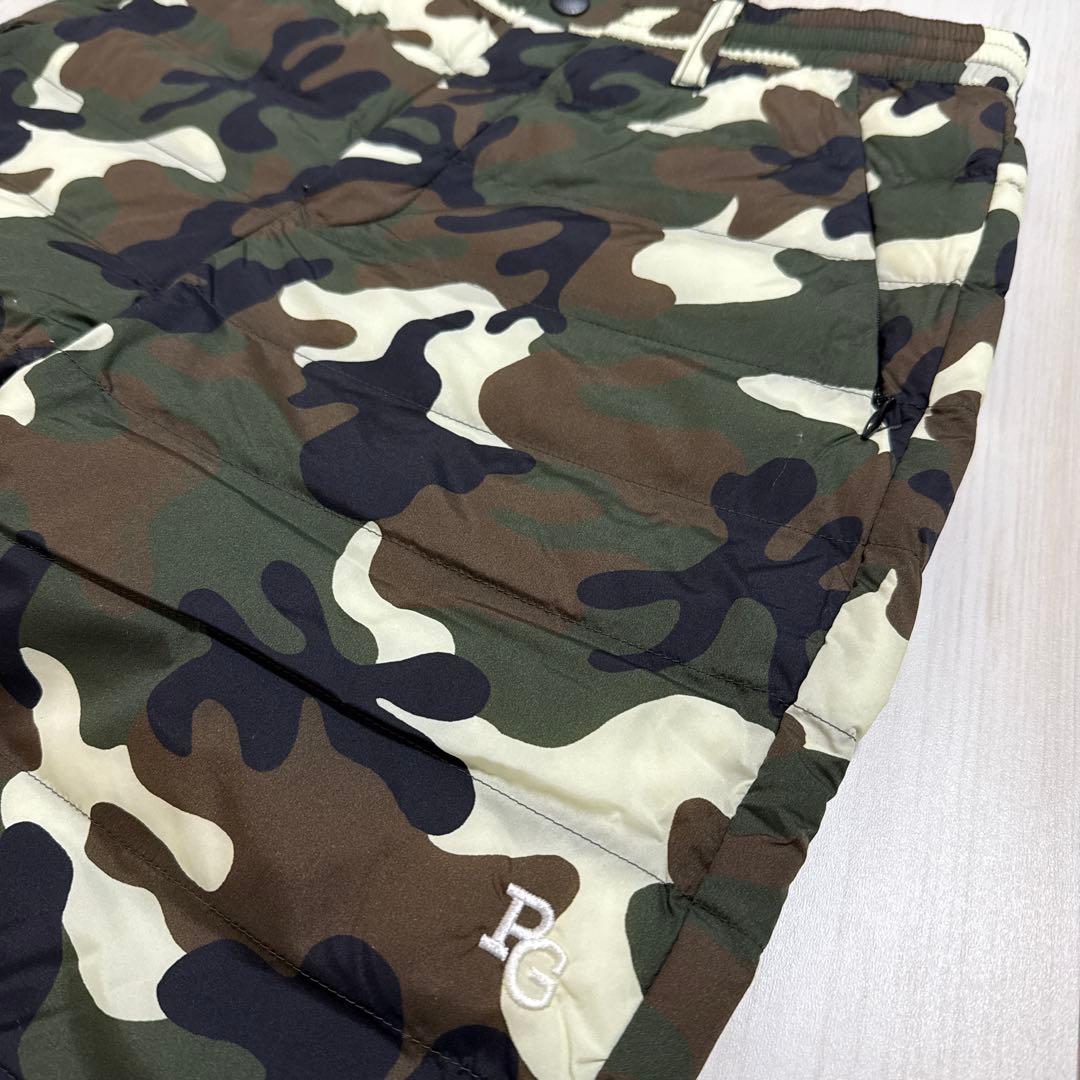 PEARLY GATES パーリーゲイツ★中綿パンツ 迷彩 カモフラ ゴルフ