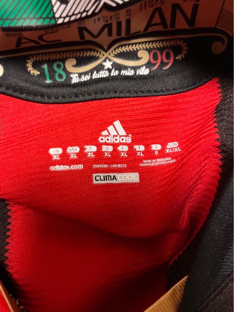 ACミラン ユニフォーム レプリカ 希少Oサイズ Fly Emirates