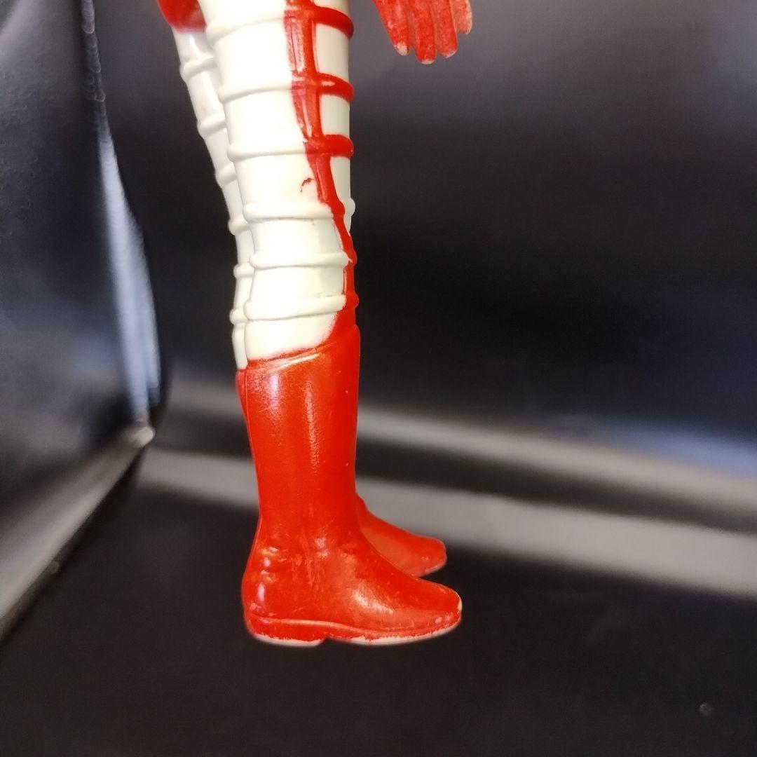 万創　ジャンボーグエース　当時物　美品　昭和レトロソフビ 希少　約20cm