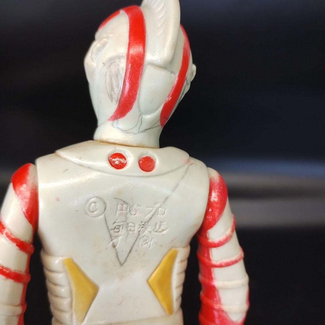 万創　ジャンボーグエース　当時物　美品　昭和レトロソフビ 希少　約20cm