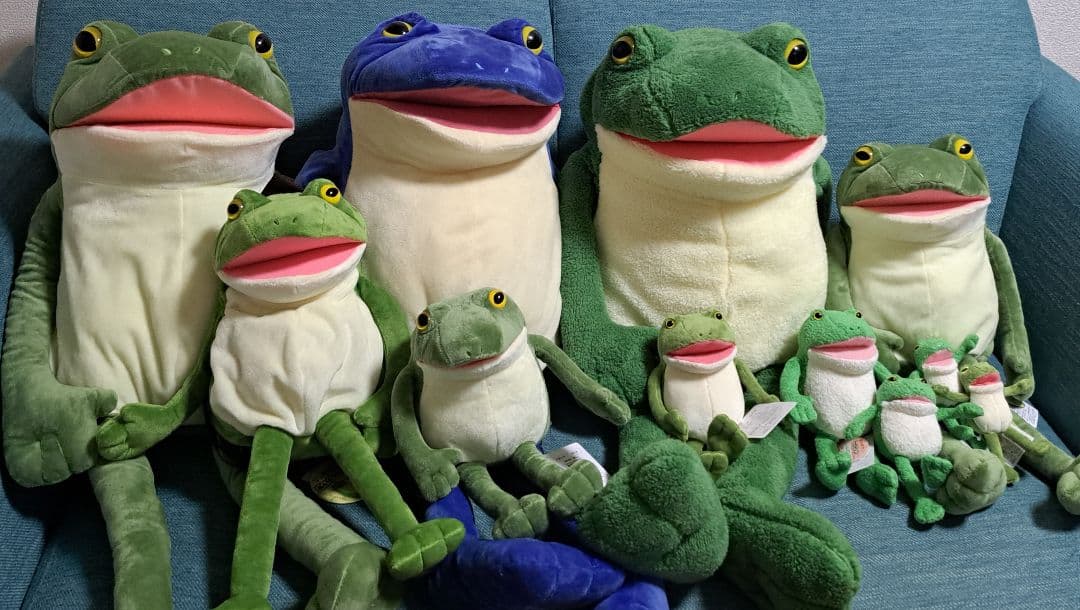 おとぼけケロピョン　ぎゃますけ　ぎゃま太郎　ぎゃま夫　ぬいぐるみ　まとめ　セット