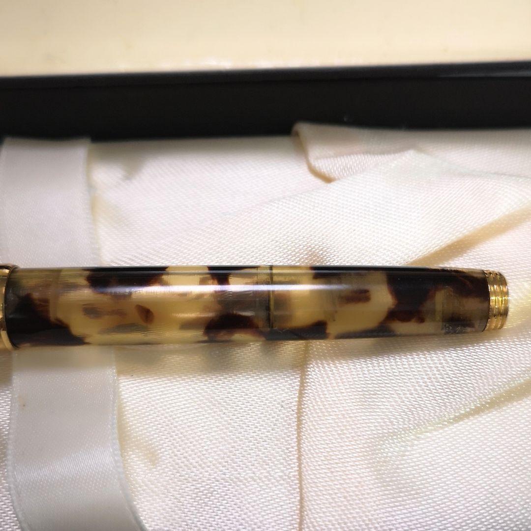 セルロイドペン スケルトン万年筆 加藤製作所 Hand Crafted 絶版