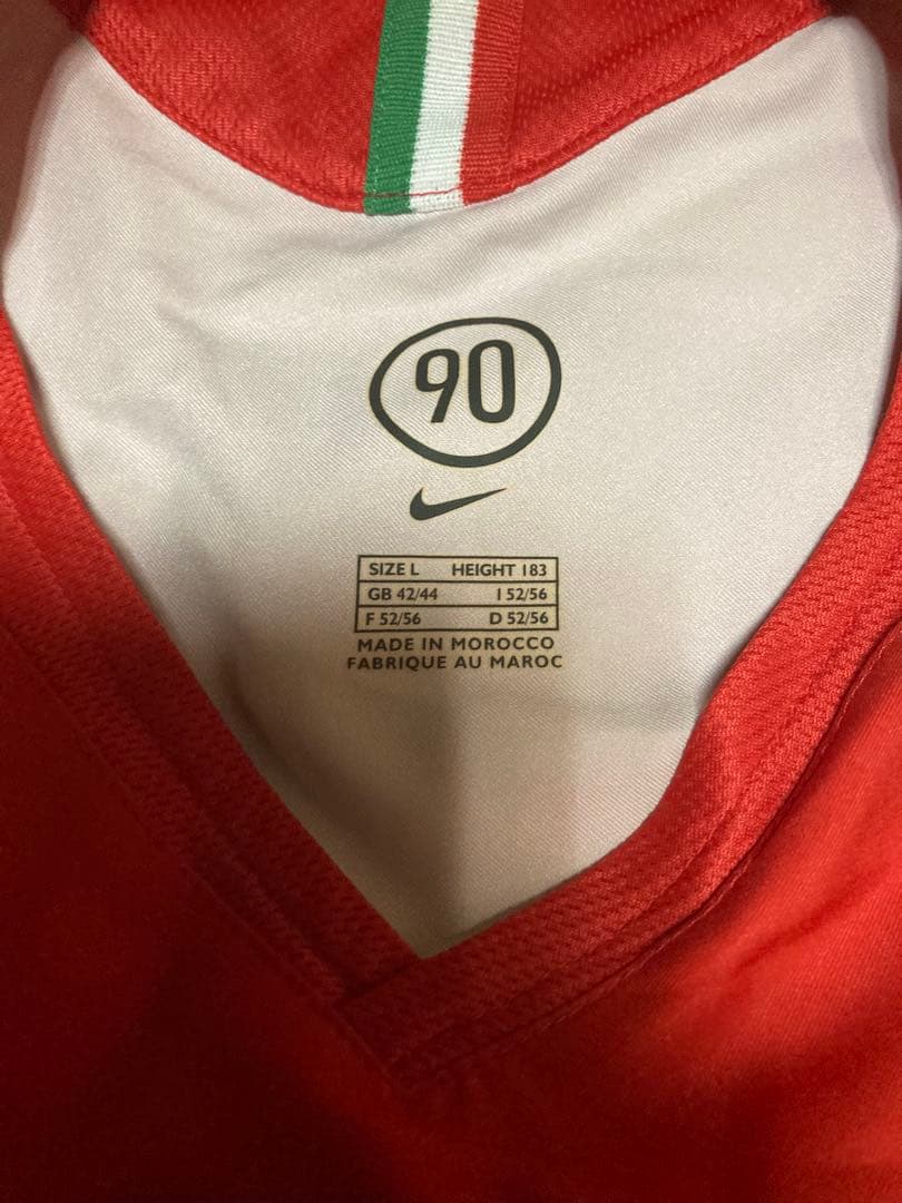 【希少】Juventus Nike 赤　ユニフォーム Lサイズ