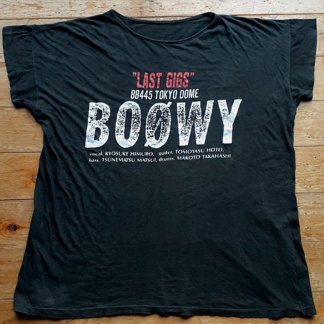 BOØWY Tシャツ「TOKYO DOME1988年製ビンテージTシャツ」‼️
