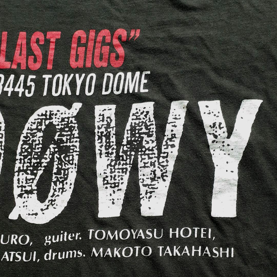 BOØWY Tシャツ「TOKYO DOME1988年製ビンテージTシャツ」‼️