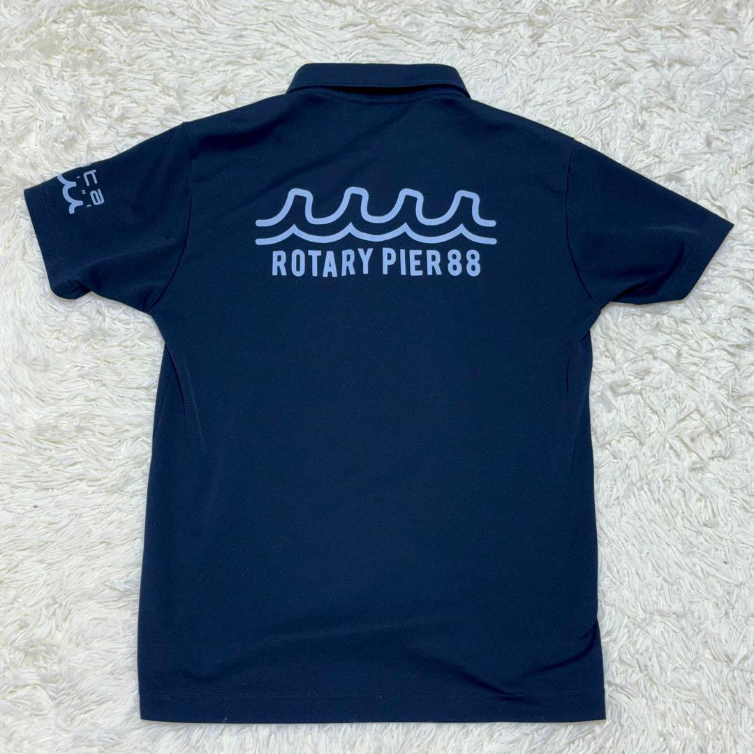 muta MARINE × ROTARY PIER88 ポロシャツ M ネイビー