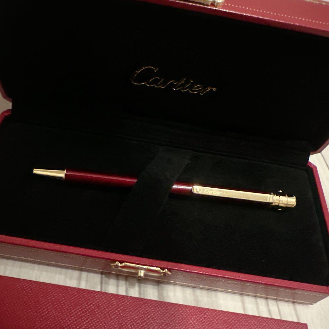 Cartier カルティエ ボールペン 説明書 専用ケース付き