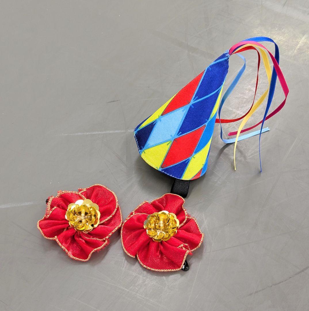 バレエ衣裳/キッズ 12着セット 頭飾り2種類付き