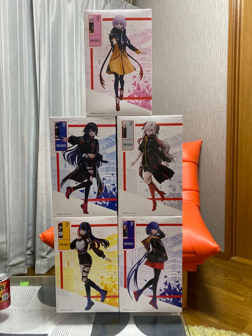 神椿市建設中。 フィギュア 5体セット 新品未開封