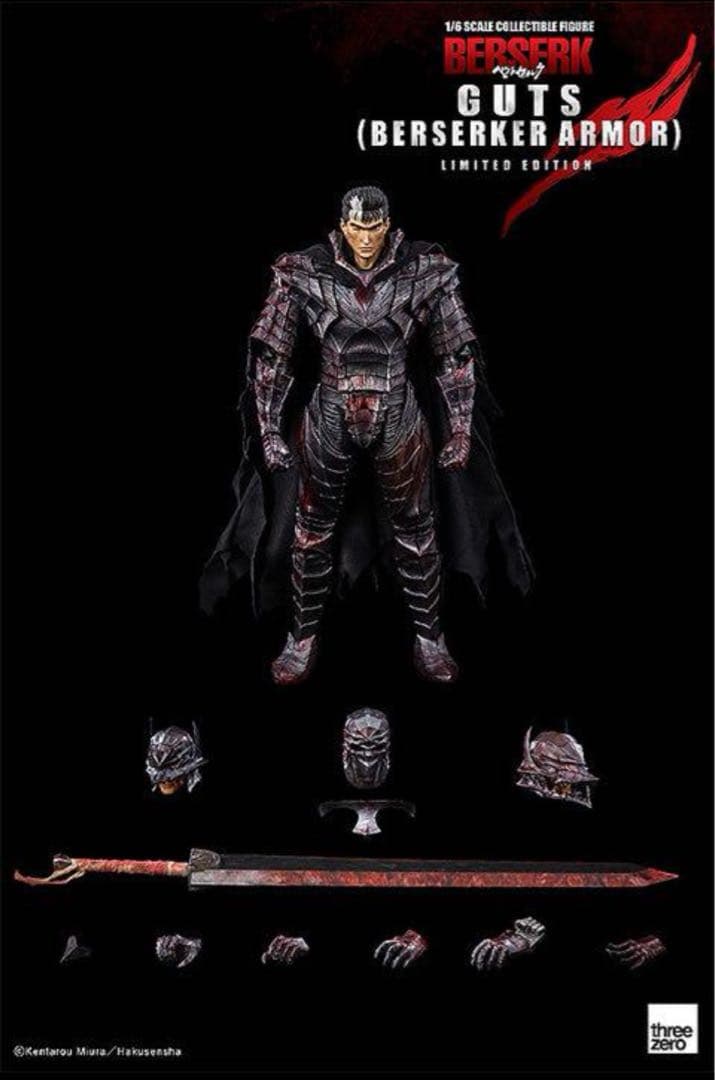 threezero ベルセルク ガッツ 狂戦士の甲冑 限定版
