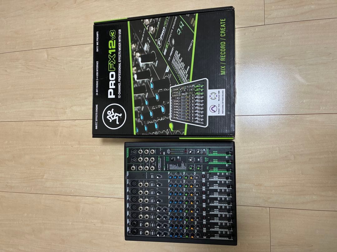 Mackie PROFX12V3 DJミキサー