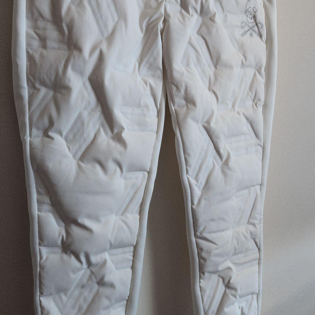 【極美品】マークアンドロナゴルフ　ダウンパンツ　裾リブ　冬　50