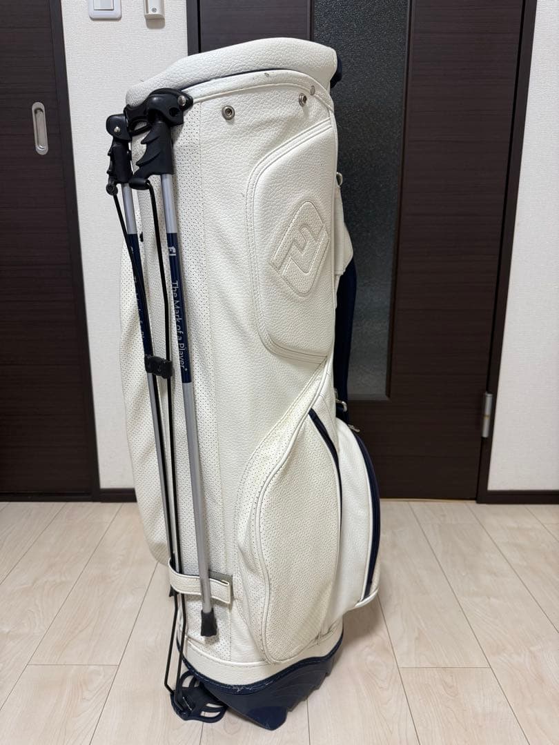 FootJoy ゴルフバッグ スタンド付き ホワイト