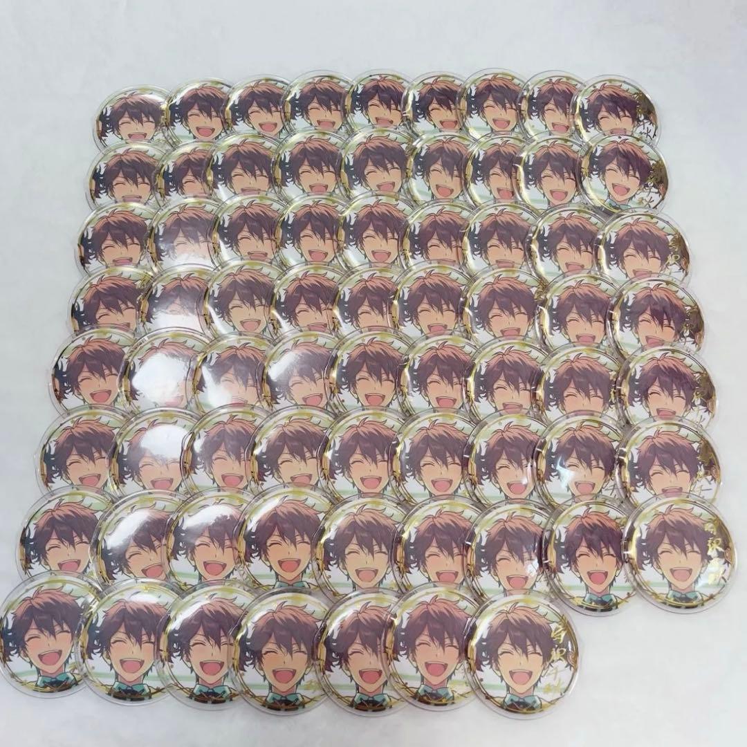 71個 守沢千秋 5周年 缶バッジ