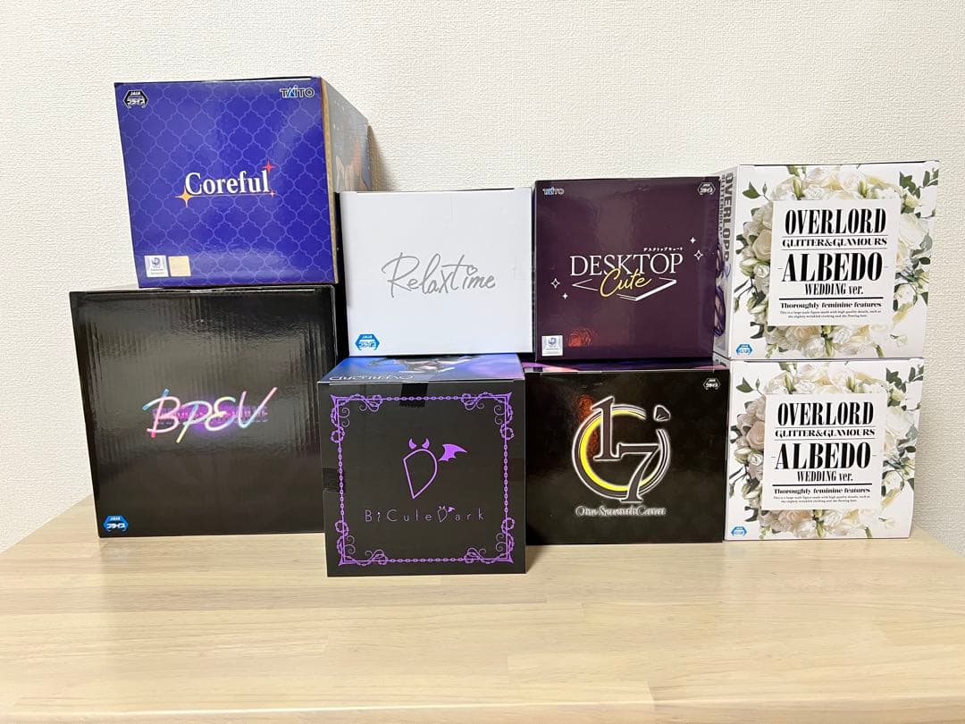 OVER LORD アルベドALBEDO 8点まとめ売り+おまけ付き