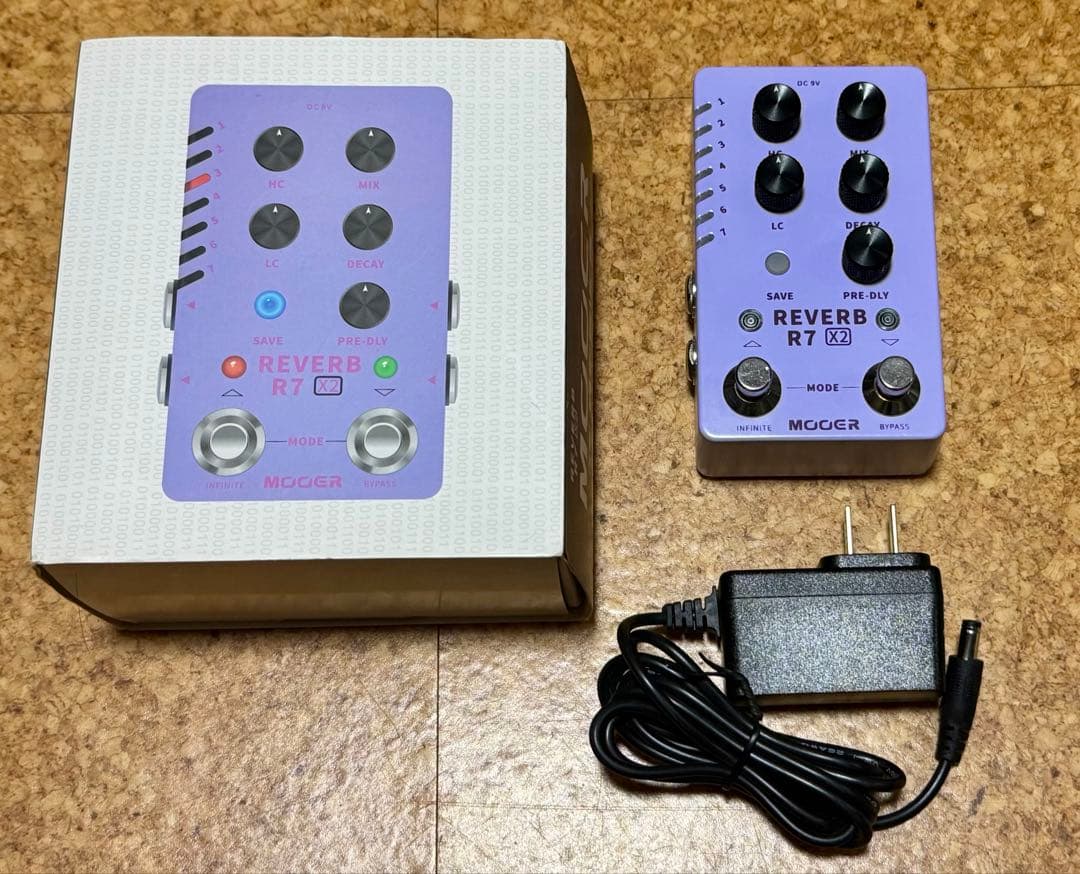 Mooer REVERB R7 X2 リバーブ