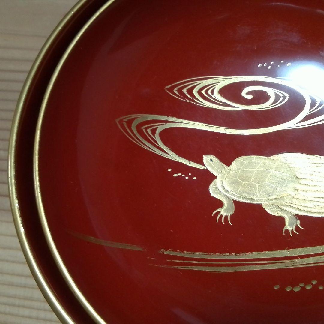 漆器 蒔絵　菓子椀2客　明治時代アンティーク　骨董