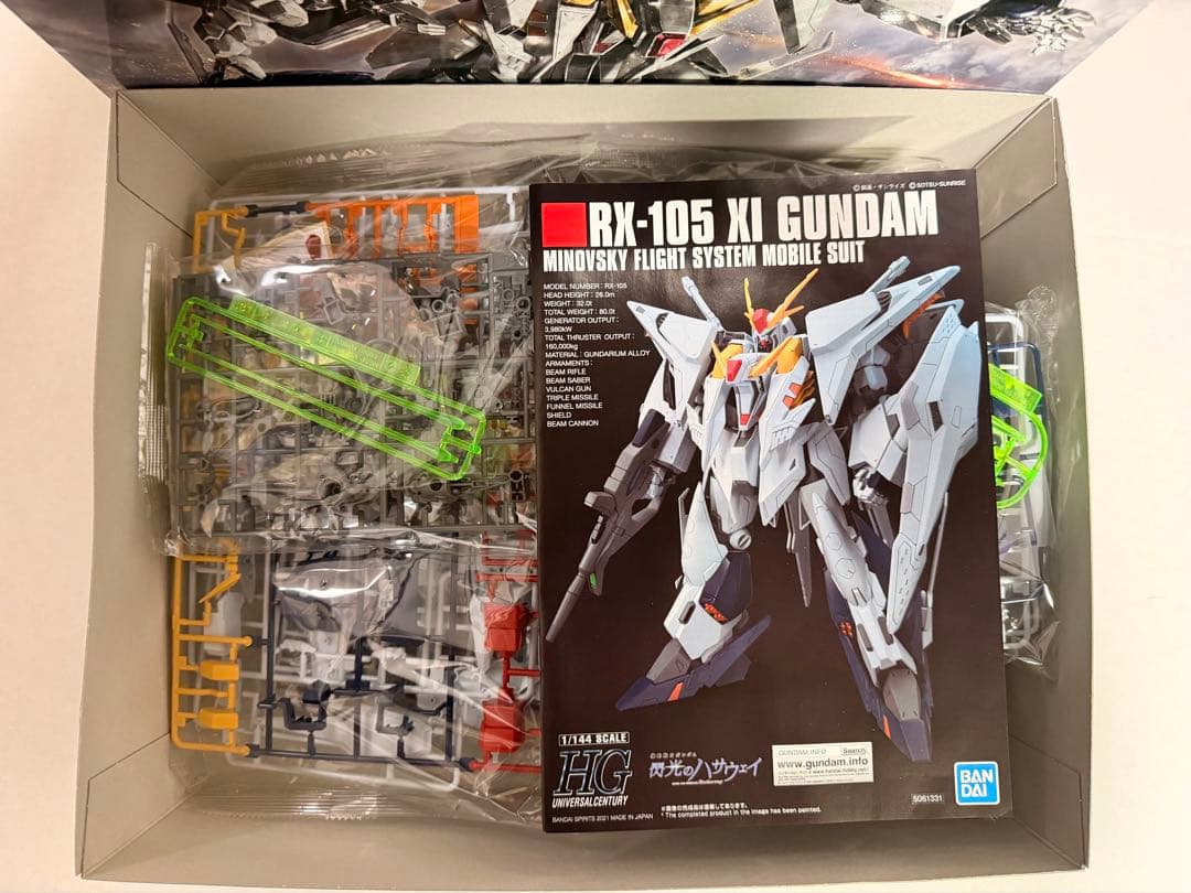 HG 1/144 Ξ（クスィー）ガンダム、デカール（閃光のハサウェイ汎用①）