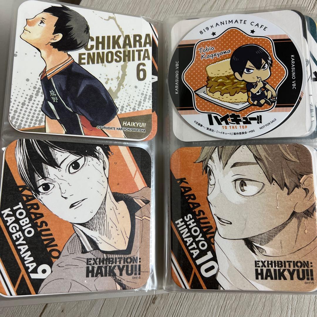 【1/31まで売れなければ取下げ】ハイキュー!! コースター 56種被りなし