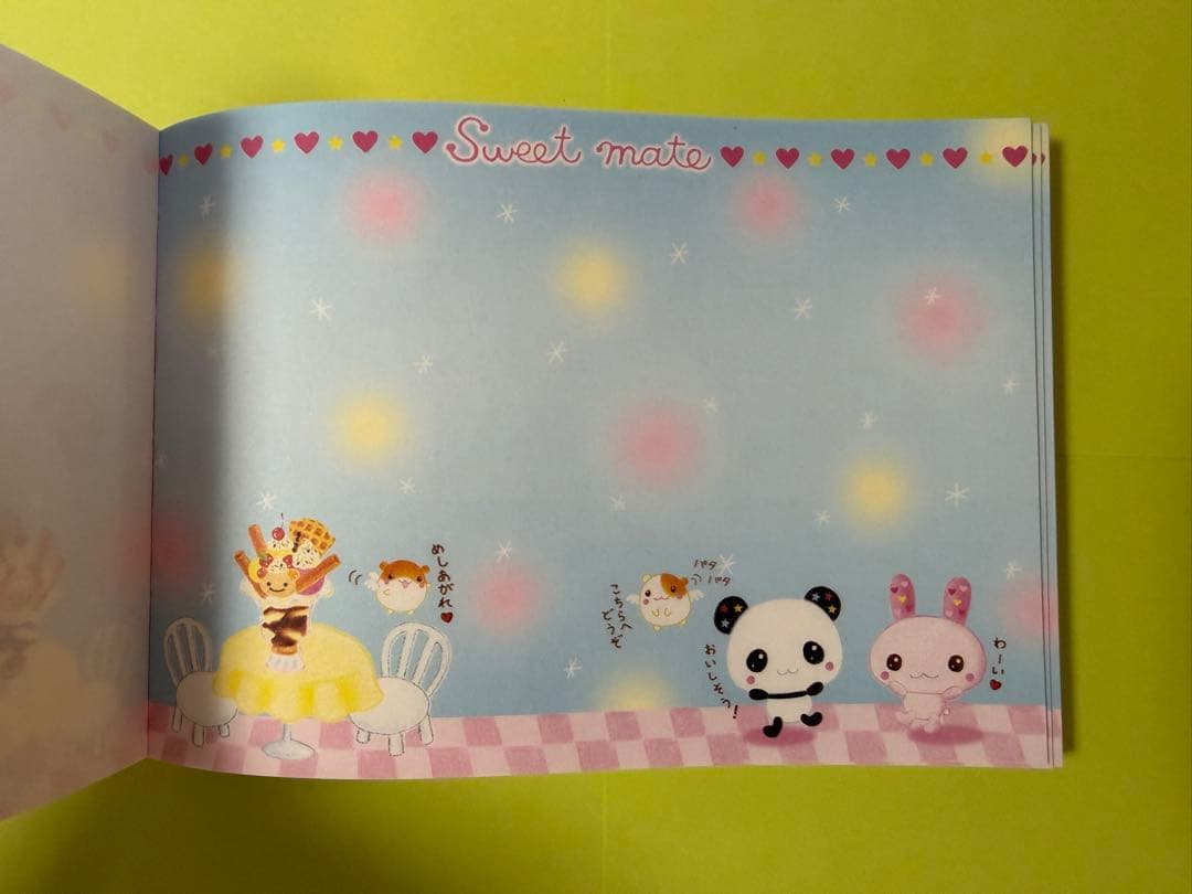 平成レトロSweet mate メモ帳 当時物 希少 うさぎ パンダ ハムスター