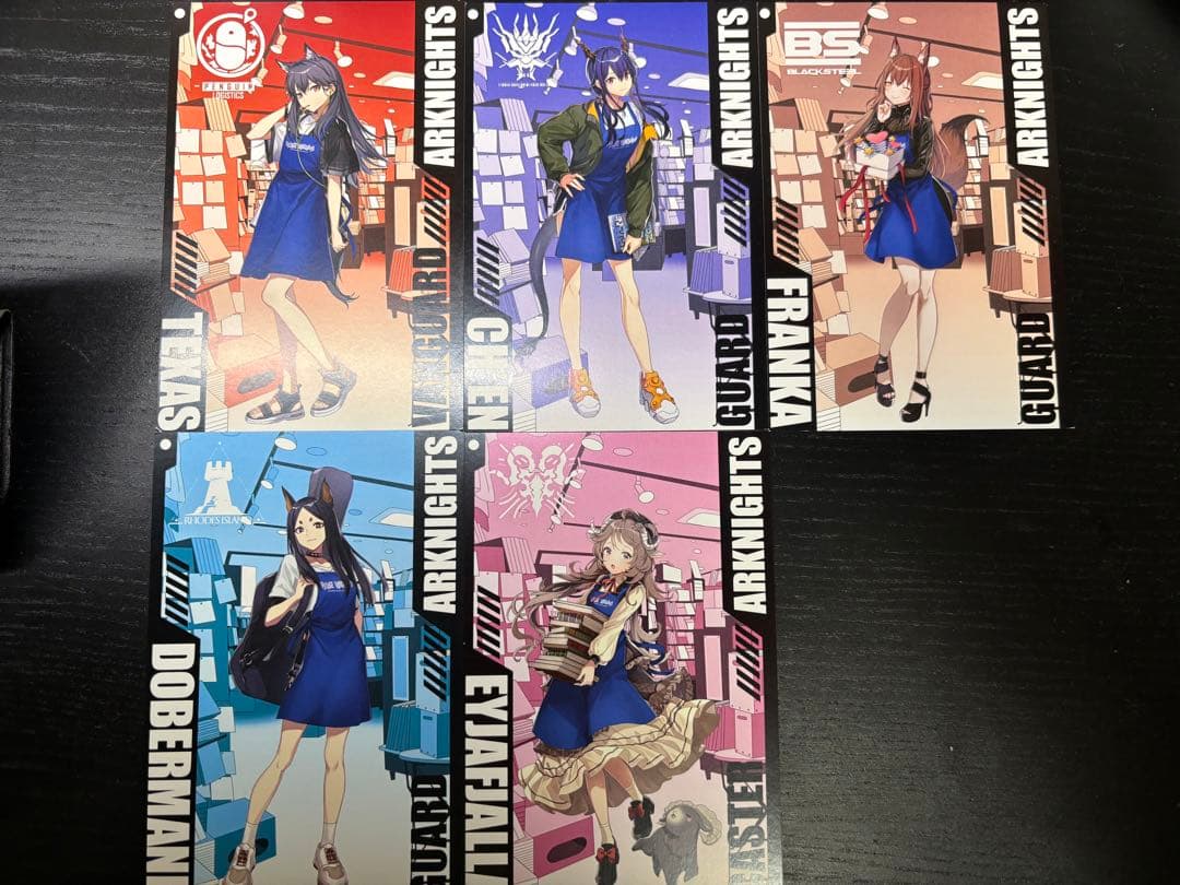 アークナイツ ヴィレッジヴァンガードコラボ イラストカード 特典