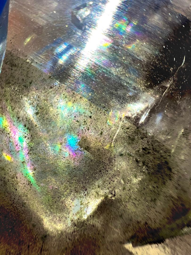 特別価格✨美✨希少✨特大１kgAAAAAマニハール水晶 カテドラル✨虹の泉神殿