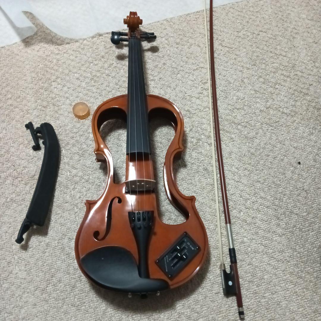 エレクトリックバイオリン ブラウン