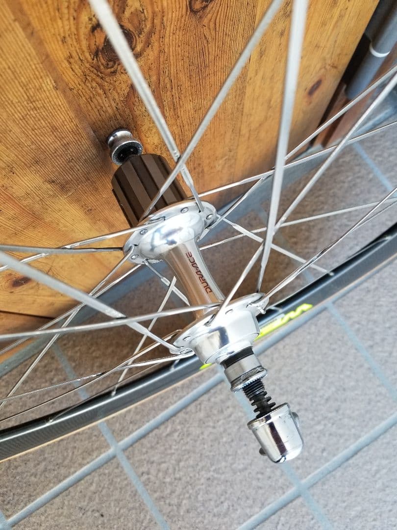 TORAYKA 650c トレカ カーボンチューブラーホイール DURA-ACE