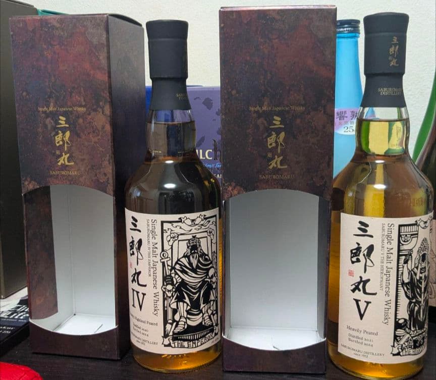 【りょたーら】ラガブーリン10年、三郎丸 IV & V 　3本