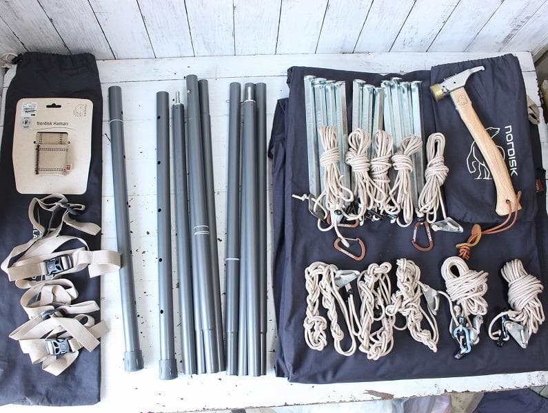 ノルディスク カーリ20 ブラックエディション タープ