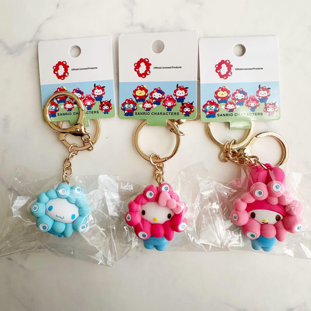 サンリオ ミャクミャクキーホルダー パステル コンプリートセット 7種 万博