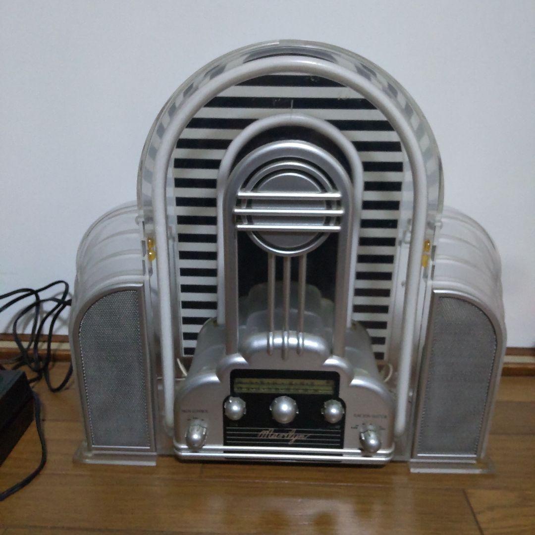 Cicena FM/AM ステレオ ネオン ラジオ ジュークボックス　昭和レトロ