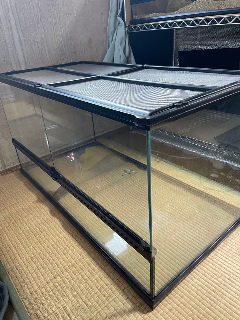 引取限定 GEX グラステラリウム9045 爬虫類 ケージ