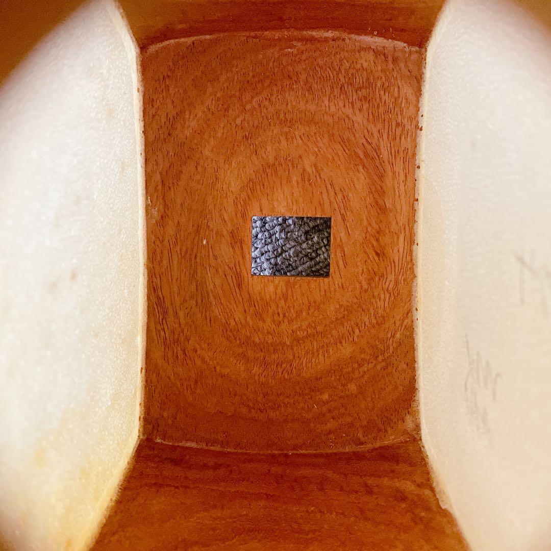 三味線 細棹 紫檀 犬皮 丸打胴 平溝 和楽器