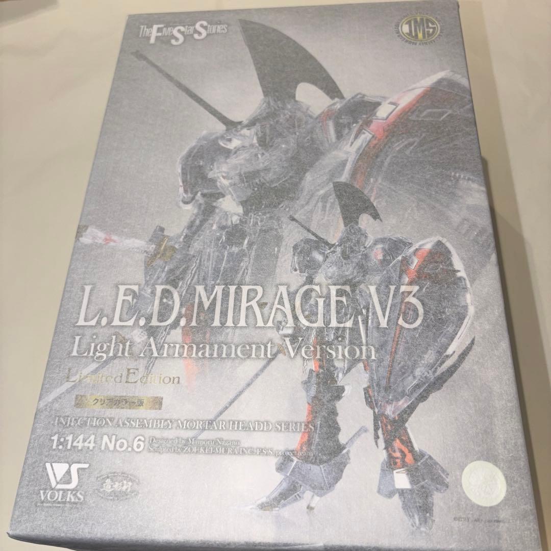 ボークスIMS 1/144レッドミラージュ 限定版 クリア外装