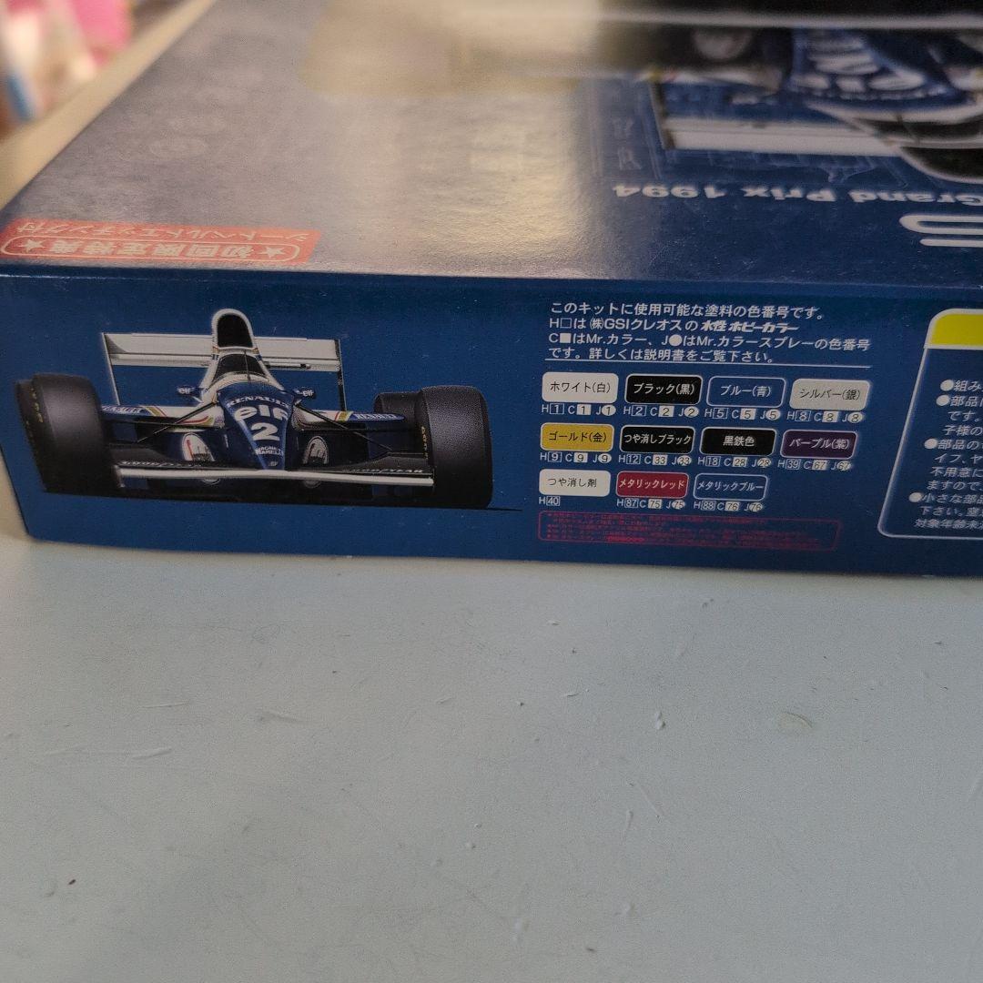 フジミ 1/20ウィリアムズFW16 サンマリノGP 1994 別売りデカール付