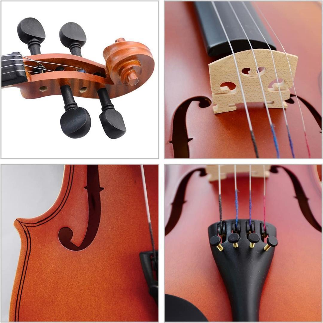 M2247-121-86】バイオリン 3/4 初心者セット ヴァイオリン 弓2本