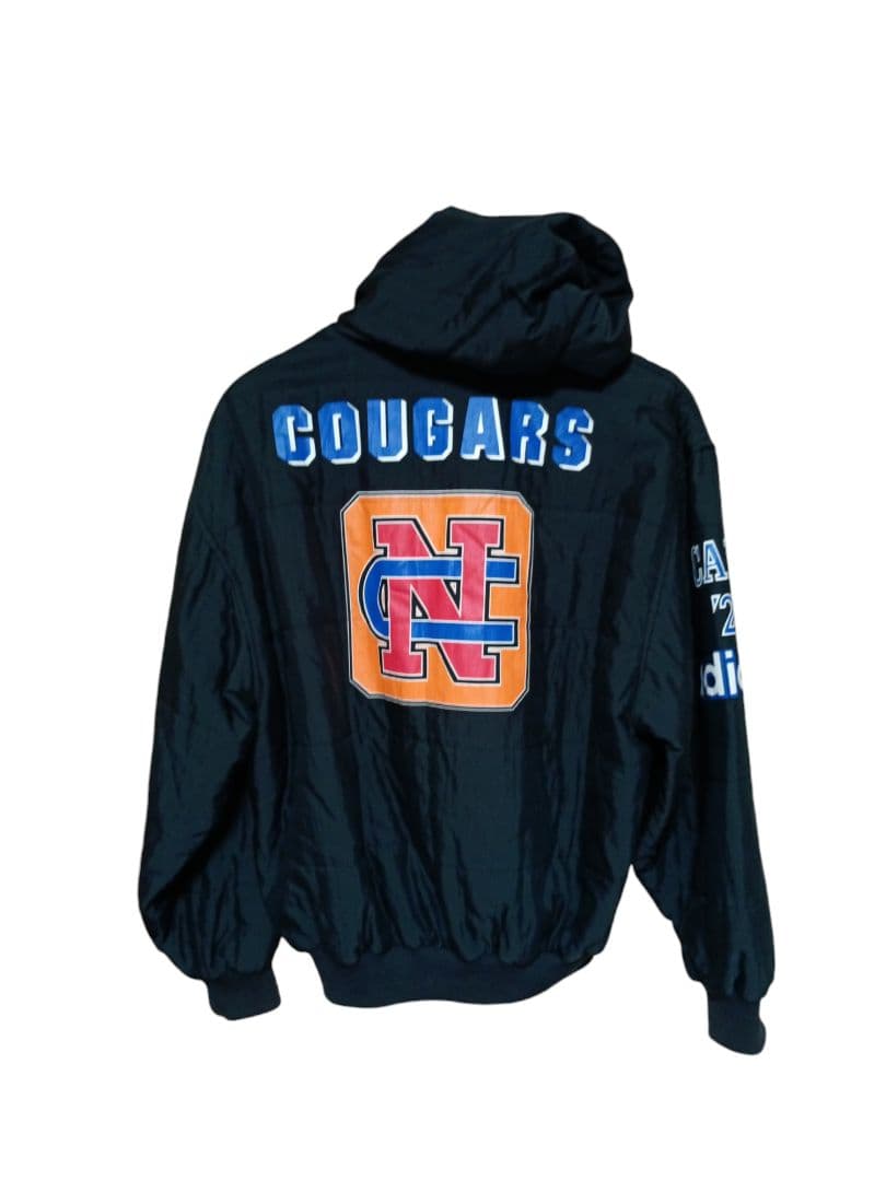 adidas COUGARS フード付きジャケット サイズ　M 古着