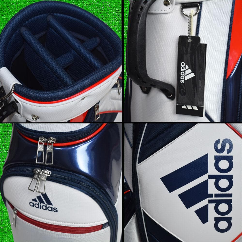 adidas アディダス ゴルフ 軽量キャディーバック９型 新品！