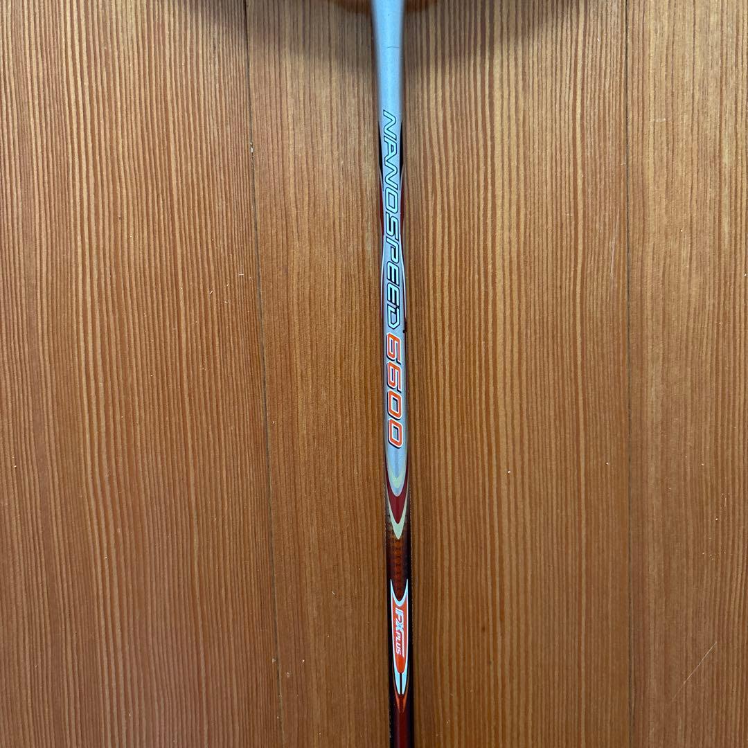 ナノスピード6600 マッスルパワー80 バドミントンラケット セット売り