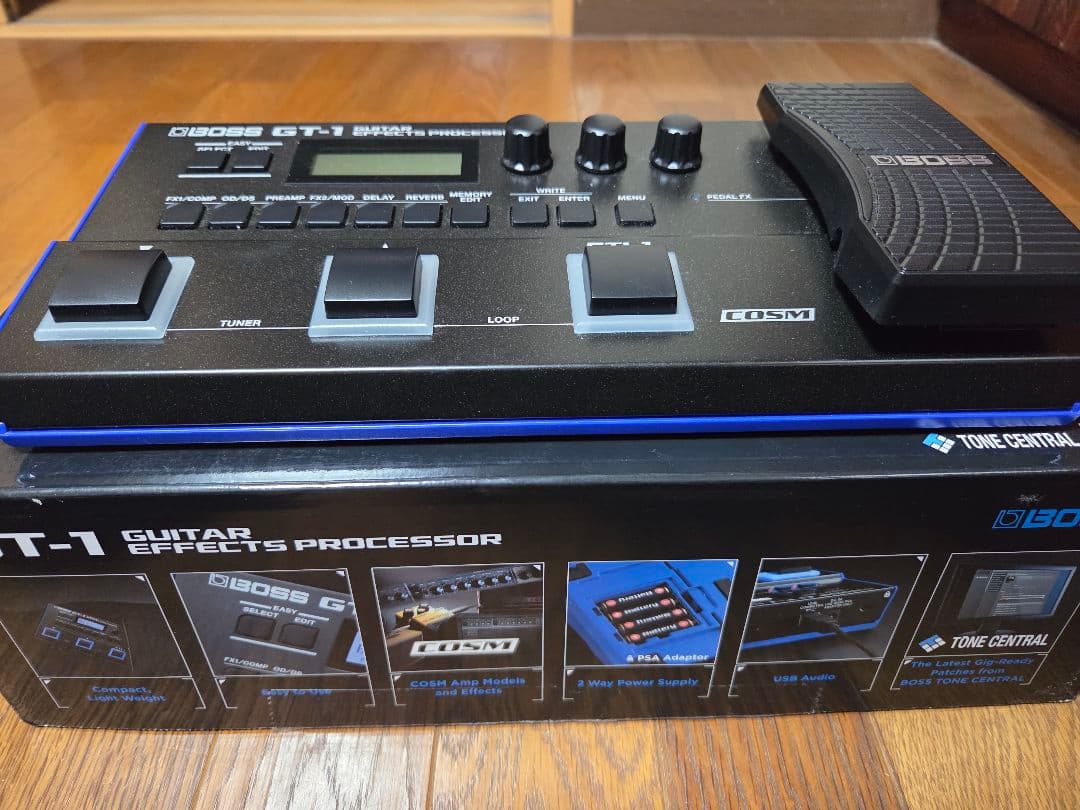 BOSS GT-1　マルチエフェクター　ACアダプタ付