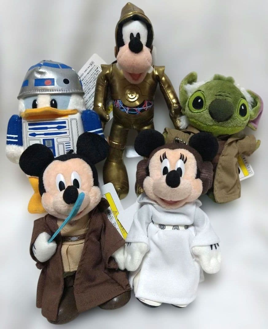 東京ディズニーリゾート＊スター・ウォーズ＊ぬいぐるみ5体セット＊レア