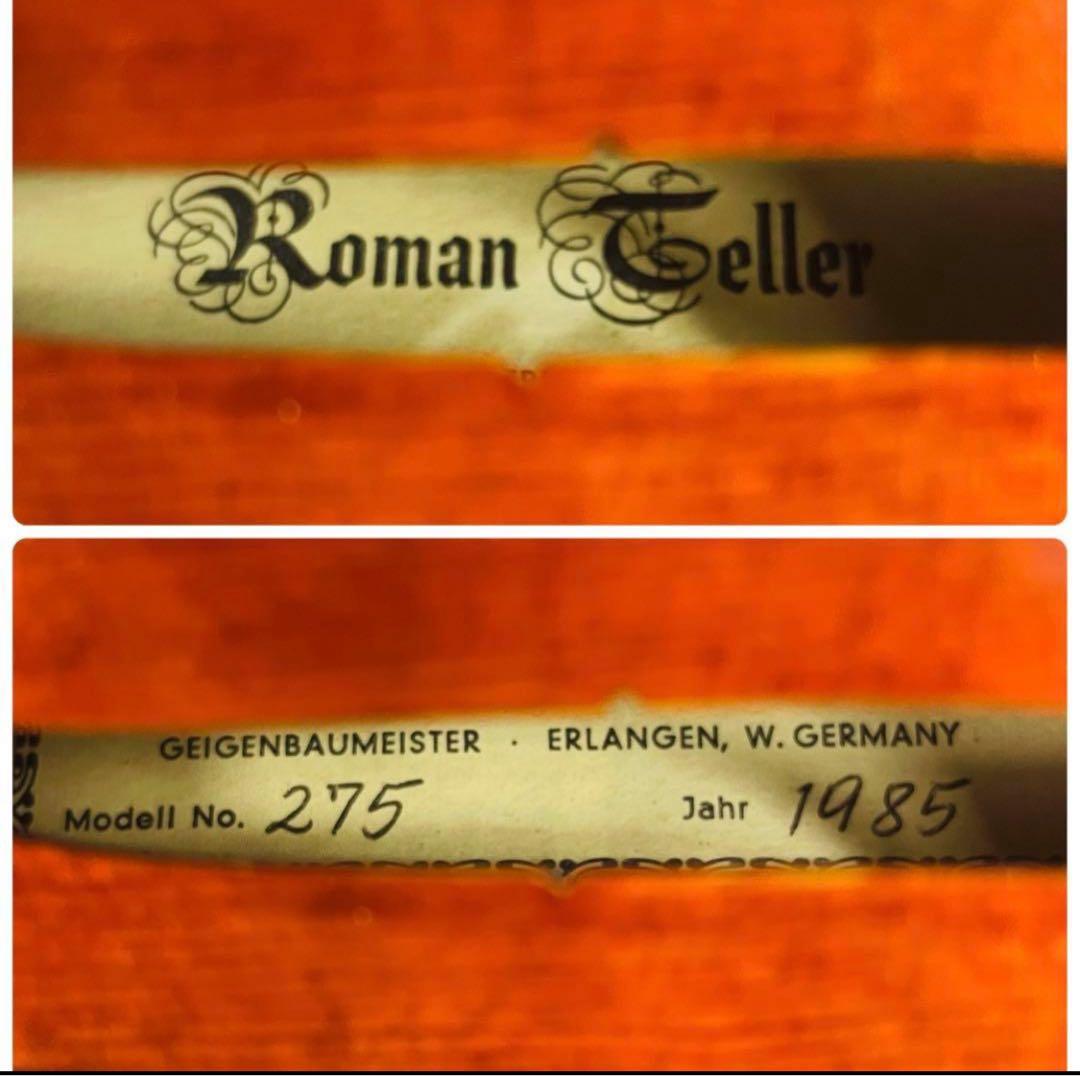 【極希少】ロマン・テラー　NO.275 1985年4/4バイオリン【付属品多数】
