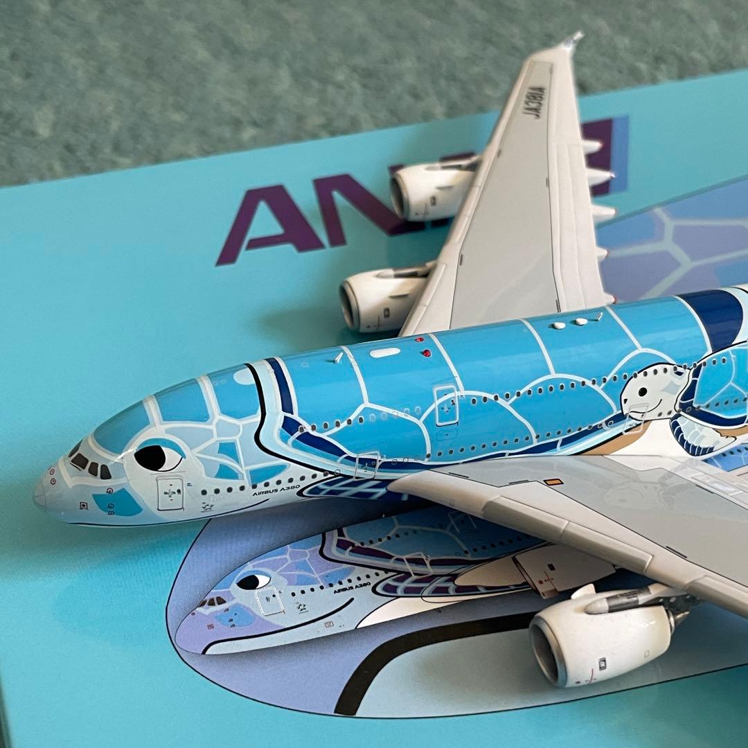 ANA フライングホヌ 1号機 A380-800 JA381A av