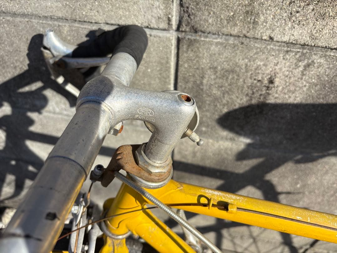 ヴィンテージ スポルティーフ 黄色｜SUNTOUR／SUGINO 現状