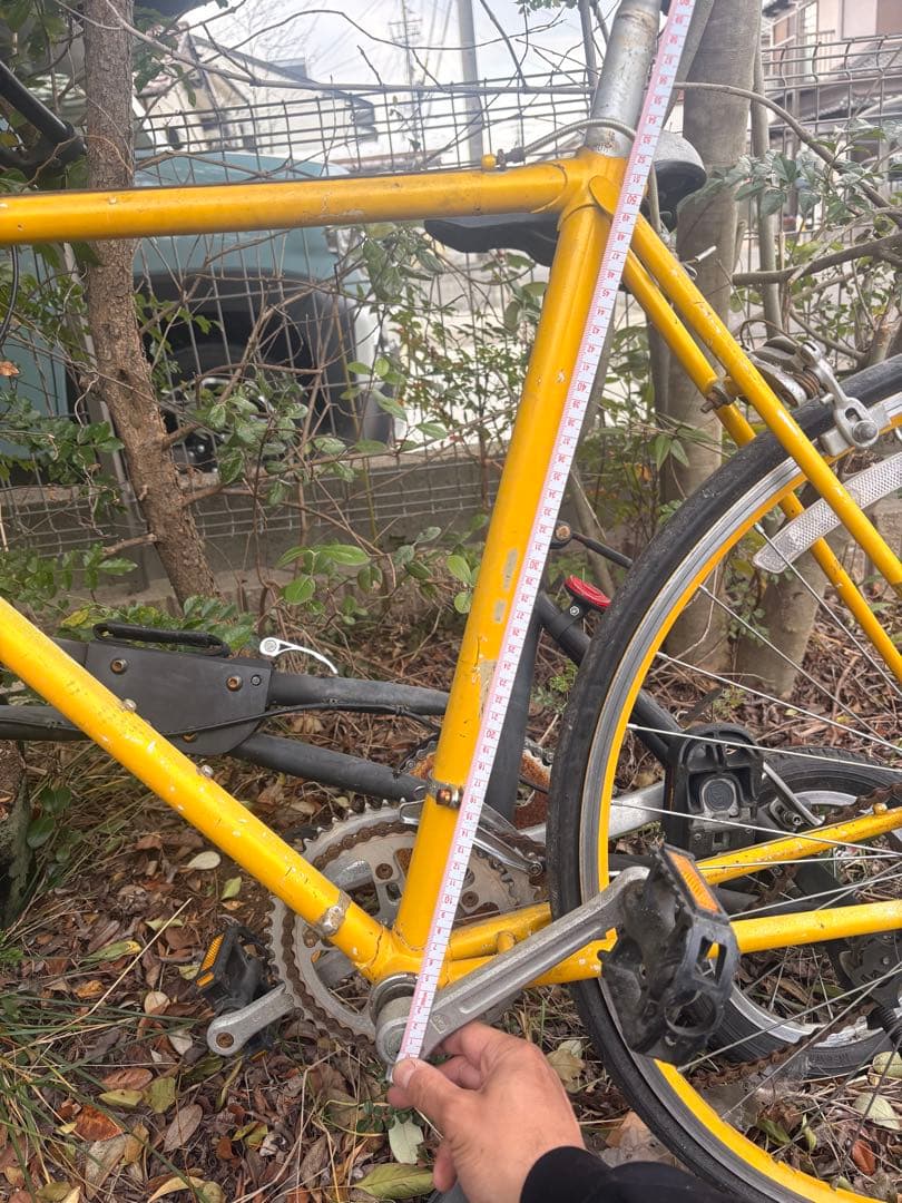 ヴィンテージ スポルティーフ 黄色｜SUNTOUR／SUGINO 現状